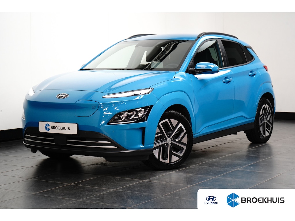 Hyundai Kona Electric EV Premium 64 kWh | Achteruitrijcamera | Airco (automatisch) | Bagagedek