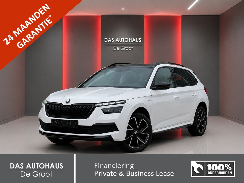 Skoda Kamiq 1.0TSI 110pk Monte Carlo | Pano | Elek stoel | Trekhaak | ACC