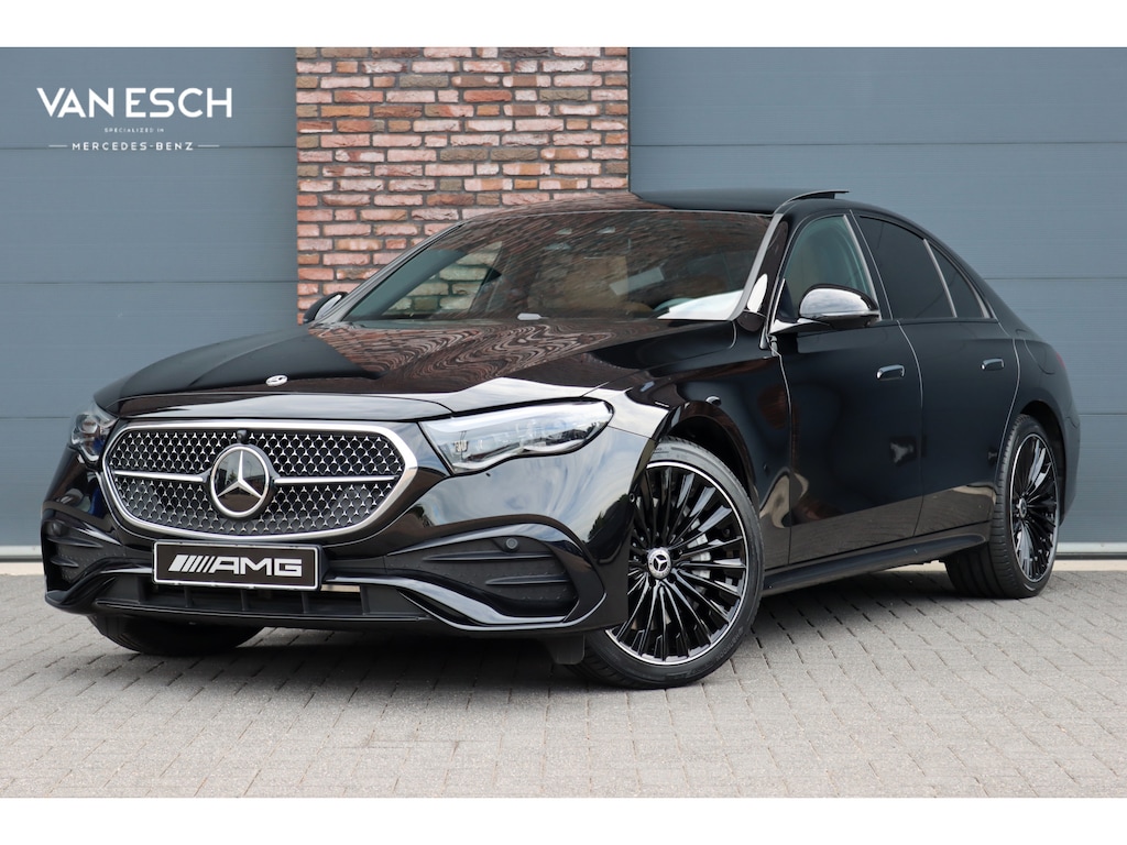 Mercedes-Benz E-klasse 400 e 4MATIC AMG Line | Hyperscreen | Distronic+ | Massage | Stoelventilatie | HUD | 3D-Display | Verwarmd Stuurwiel | Burmester | Vlakkenverwarming | Digital Light |