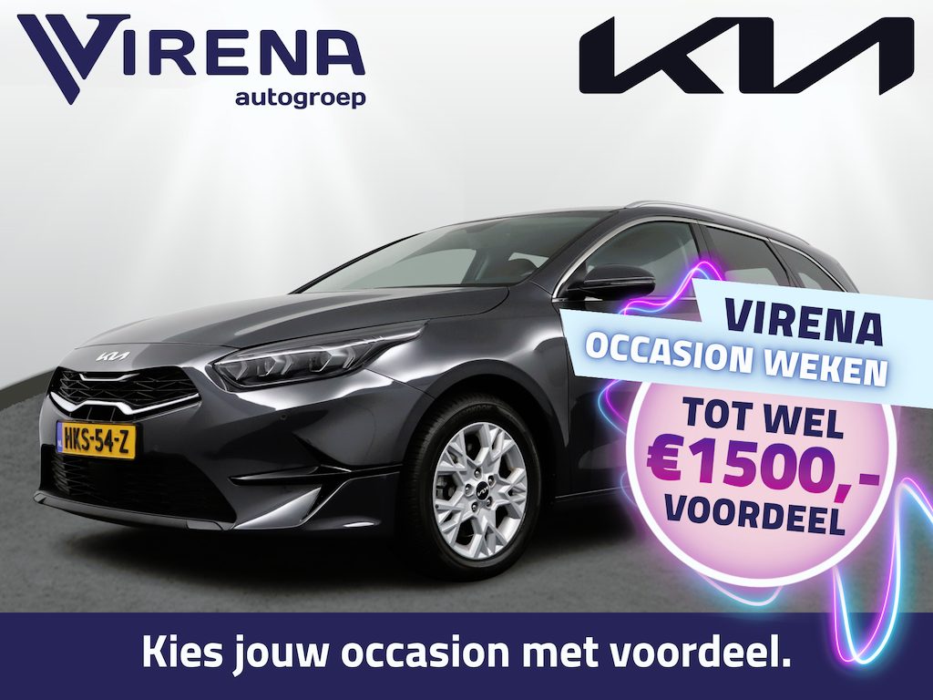 Kia Ceed Sportswagon 1.5 T-GDi DynamicPlusLine -  Climate Control - Cruise Control - DAB- Apple Carplay/Android Auto - Navigatie - Stoel/Stuurverwarming - Fabrieksgarantie tot 04-2032