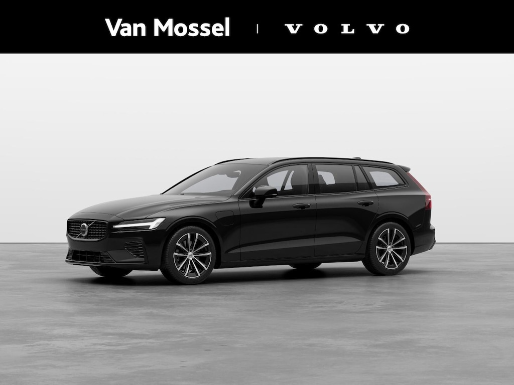 Volvo V60 2.0 T6 Plug-in hybrid AWD Plus Dark | Bliss | Keyless | Stuur & stoel verwarming | Cruise control | Moritz Lederen bekleding | Harman kardon audio |