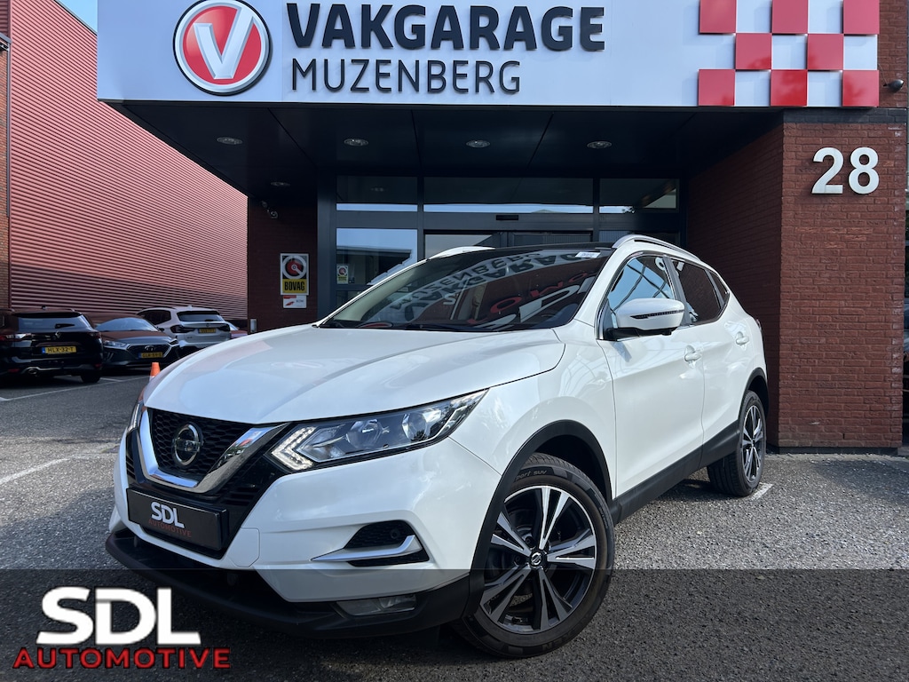 Nissan Qashqai 1.3 DIG-T Tekna // PANODAK // 360 CAMERA+SENSOREN // STOELVERWARMING // NAVI+CARPLAY //