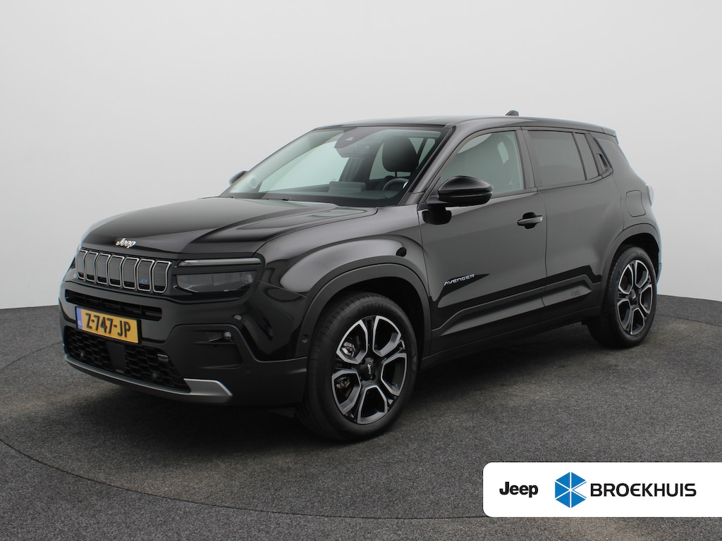 Jeep Avenger Summit 54 kWh Warmtepomp | Stoelverwarming | Stuurverwarming | Camera | Parkeersensoren Voor en Achter | Dodehoekbewaking | Cruise Control Adaptief