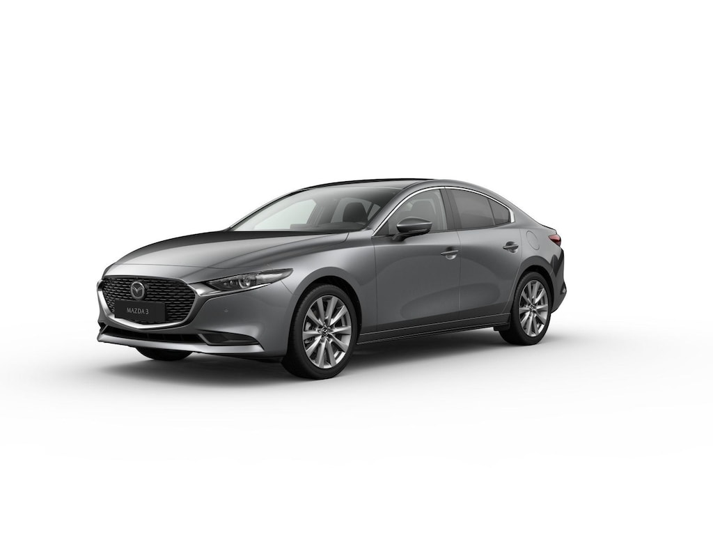 Mazda 3 2.5 e-SkyActiv-G M Hybrid 140 Exc-line Bns Edition / Machine Grey / Automaat