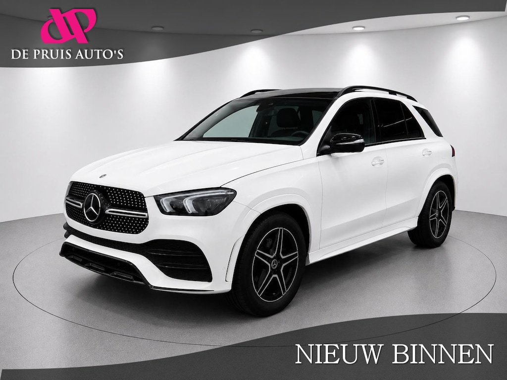 Mercedes-Benz GLE 400 D AMG Grijs Kenteken luchtvering Pano Trekhaak Stoelventilatie ACC Standkachel Head Up Burmester
