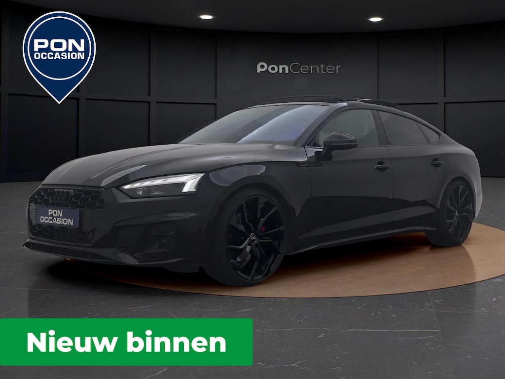 Audi A5 Sportback 40 TFSI S edition | Pano dak | 20" | Zwart Optiek | Matrix LED | Stoelverwarming |