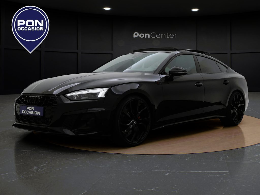 Audi A5 Sportback 40 TFSI S edition | Pano dak | 20" | Zwart Optiek | Matrix LED | Stoelverwarming | S-Line |