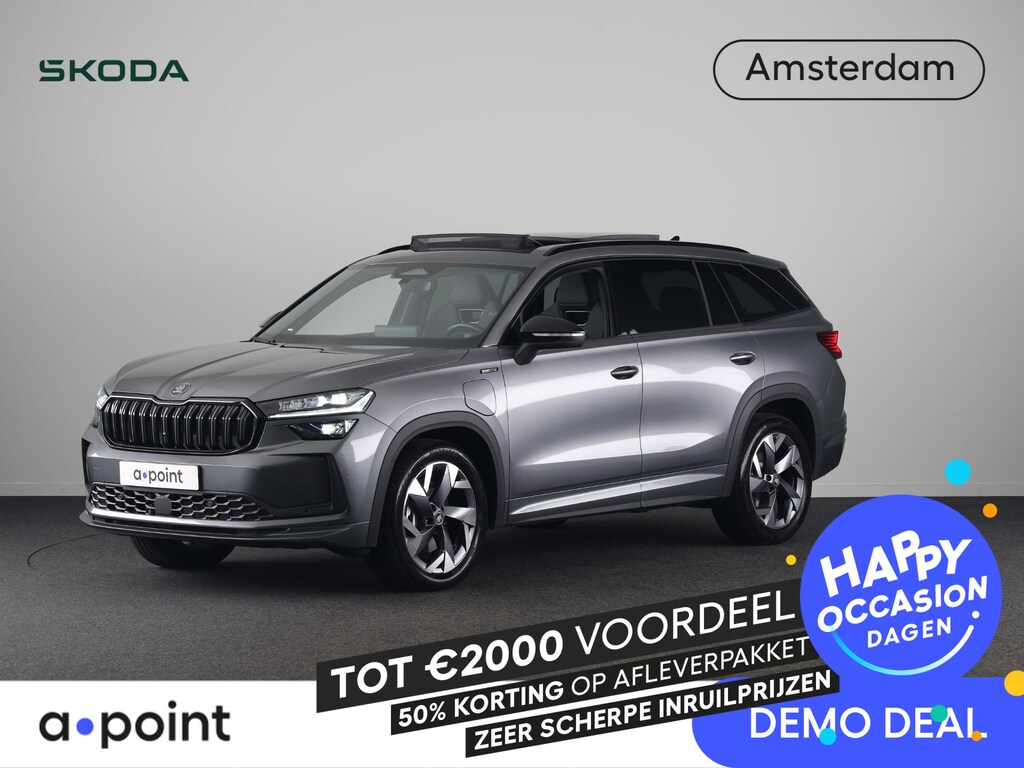 Skoda Kodiaq 1.5 TSI PHEV 204pk Sportline Business | DCC | Panoramadak | Elektrische stoelen | Comfort Pakket |