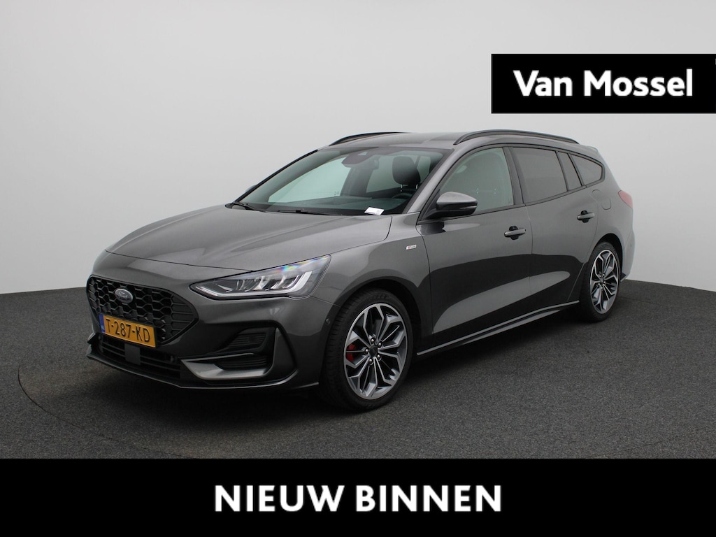 Ford Focus Wagon Hybrid ST Line X | 155 PK | AUTOMAAT | ADAPTIVE CRUISE CONTROL | TREKHAAK | SYNC 4 | DRAADLOOS APPLE CARPLAY/ANDROID AUTO | CAMERA | WINTER PACK | B&O AUDIO |