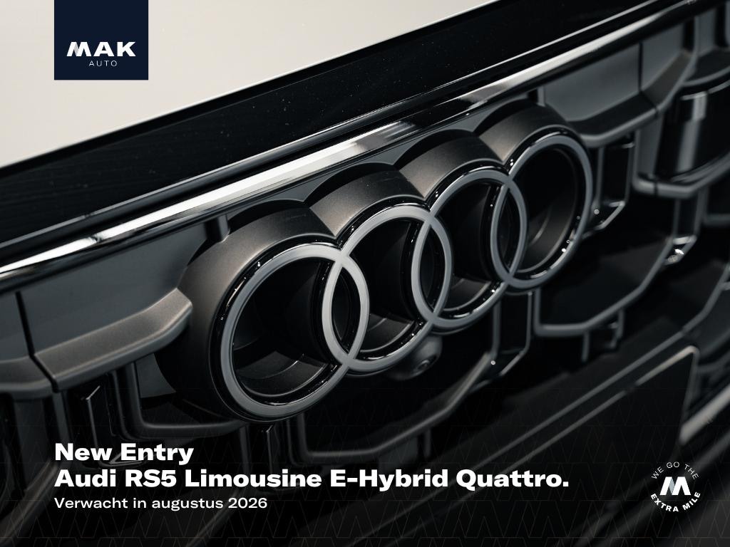Audi RS5 Limousine E-Hybrid Quattro , ceramic, camouflage extr., sportpakket, pano, B&O, HUD, ACC, Matrix-LED, privacy
