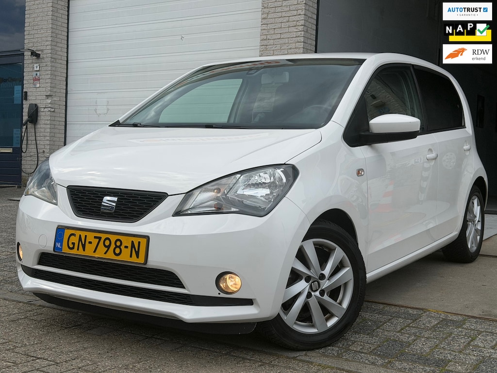 SEAT Mii 1.0 Sport Connect/ nap/ 1jaar apk/ goed onderhouden/ 5drs/ airco/ navi/ pdc/ zeer nette auto.