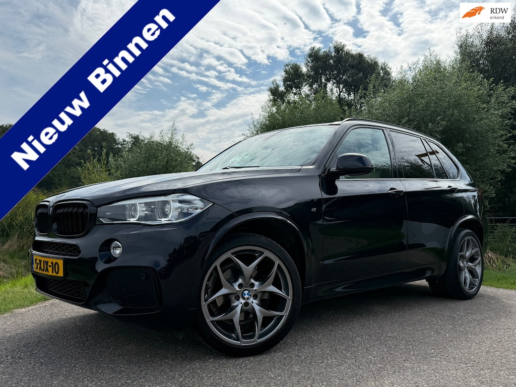 BMW X5 XDrive30d High Executive M-Sport Automaat / Leder / Camera / 21" Velgen / Memory / Key-Less / Stuur- + Stoelverwarming /