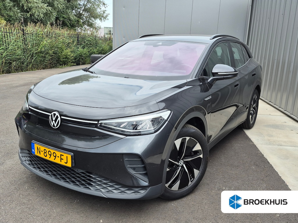 Volkswagen ID.4 Life 77 kWh 204PK | Cruise control adapt | Parkeersensoren | Verwarmd voorruit | Climate control | stoel/stuurverw | App connect | DAB | LED | 19"LMV