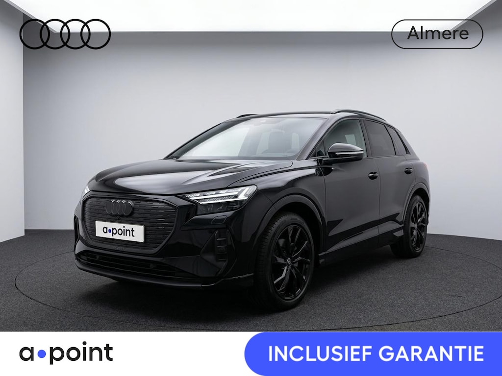 Audi Q4 e-tron 40 Launch edition Advanced 77 kWh 204PK | SOH 98,18% | Clima | Leder | Zwart optiek | Navigatie |
