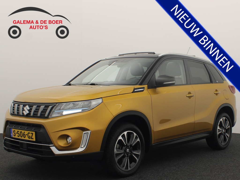 Suzuki Vitara 1.5 Hybrid Select AUTOMAAT / PANORAMADAK / LEDER-ALCANTARA / STOELVERW / FULL LED / CAMERA / CARPLAY / NAVI