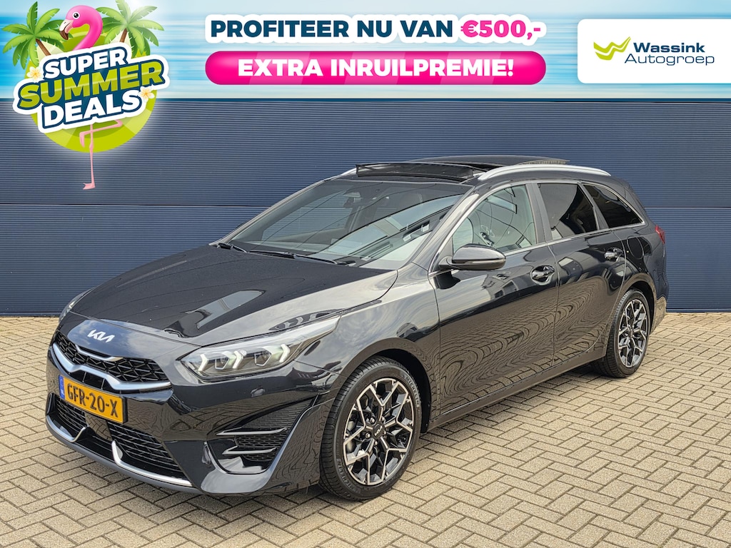 Kia Ceed Sportswagon Sw T-GDi 140 pk GT-Line SUMMER DEALS | Schuif/kantel dak | Carplay | Stoel- Stuurverwarming