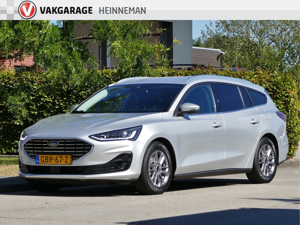 Ford Focus Wagon 1.0 EcoBoost Hybrid Titanium AUTOMAAT | LED koplampen | navigatie | Apple Carplay/Android auto | all-season-banden