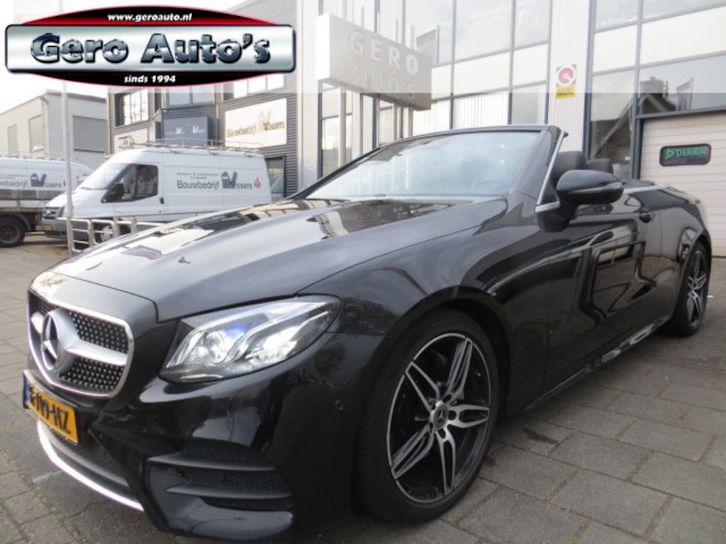 Mercedes-Benz E-klasse Cabrio 200 25th Anniversary Edition AMG pakket AMG widescreen burmester vol extra`s