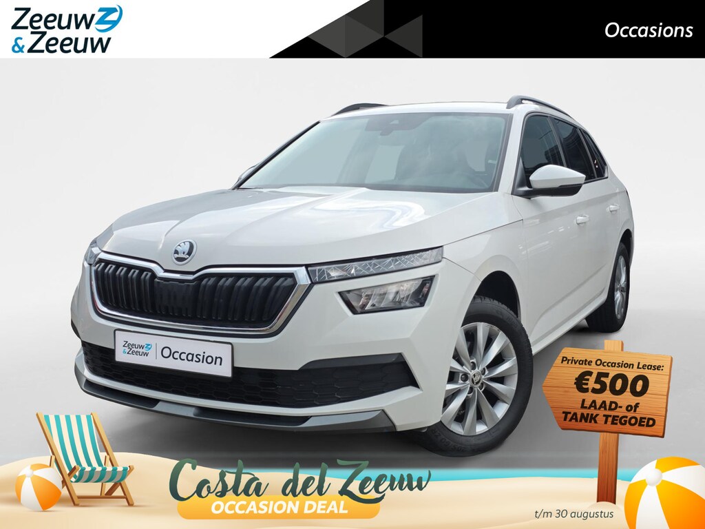 Skoda Kamiq 1.0 TSI Active | Apple/Android Auto | Parkeersensoren | Airco | Cruise Control | 12 maanden garantie! |