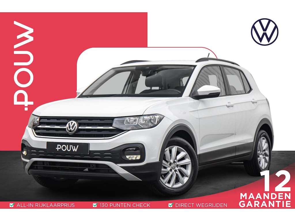 Volkswagen T-Cross 1.0 TSI 95pk Life Business | Stoelverwarming | Adaptive Cruise | Dodehoek detectie | 16'' Lichtmetalen Velgen