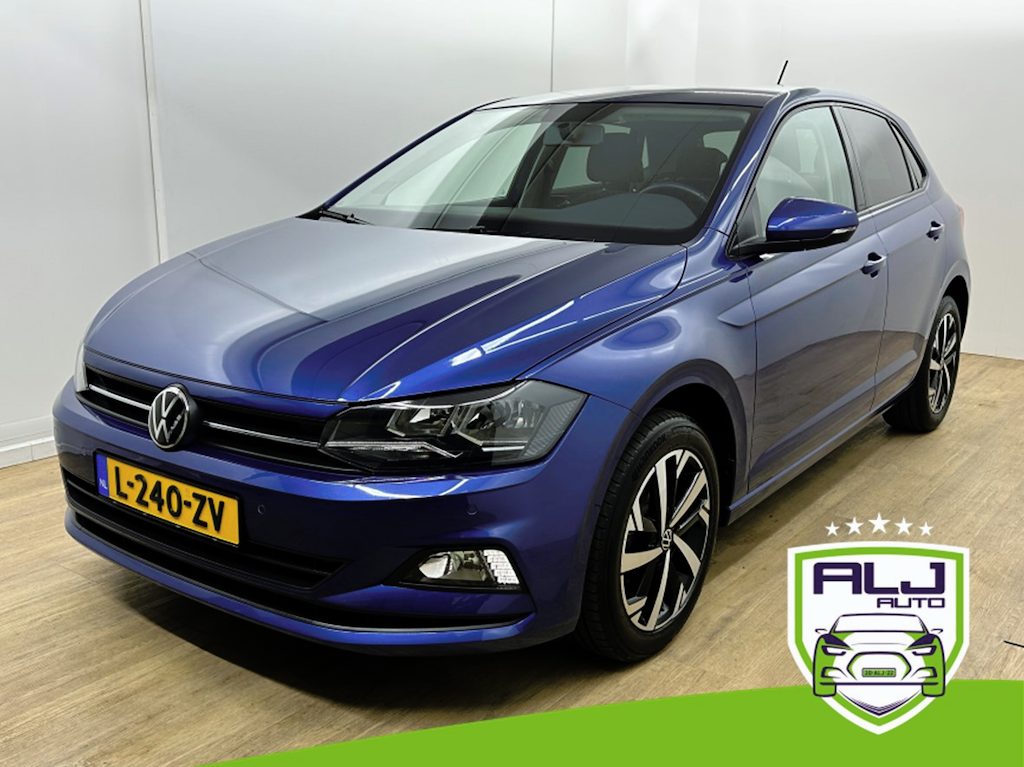 Volkswagen Polo Occasion 1.0 TSI Comfortline | Blauw | Tweedehands Volkswagen Polo | Cruisecontrol | Airco | Carplay
