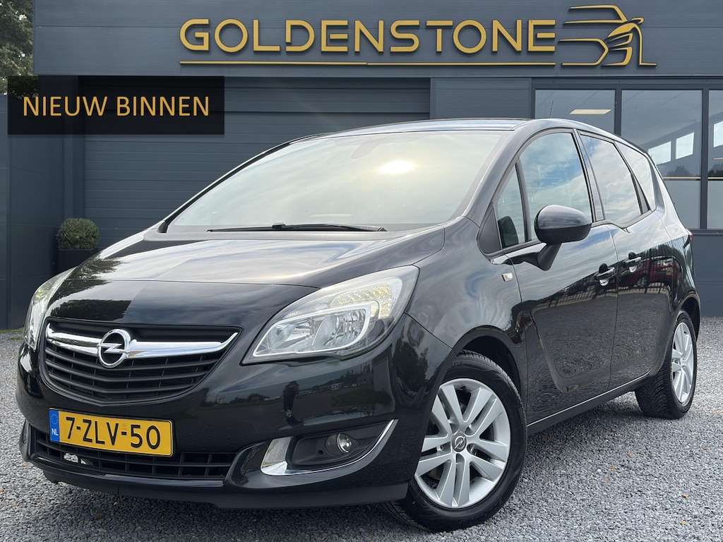Opel Meriva 1.4 Turbo Business+ ✓Net beurt gehad✓2e Eigenaar✓Navi✓Airco✓Cruise✓Lm velgen✓Pdc✓120pk✓Weinig km✓N.A.P✓Apk tot 09-2027