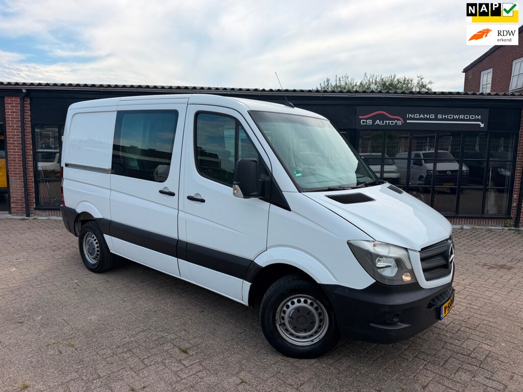 Mercedes-Benz Sprinter 2.2 CDI |114pk|automaat|dubbel cabine|2017|euro6|airco|navi|cruise.control|marge