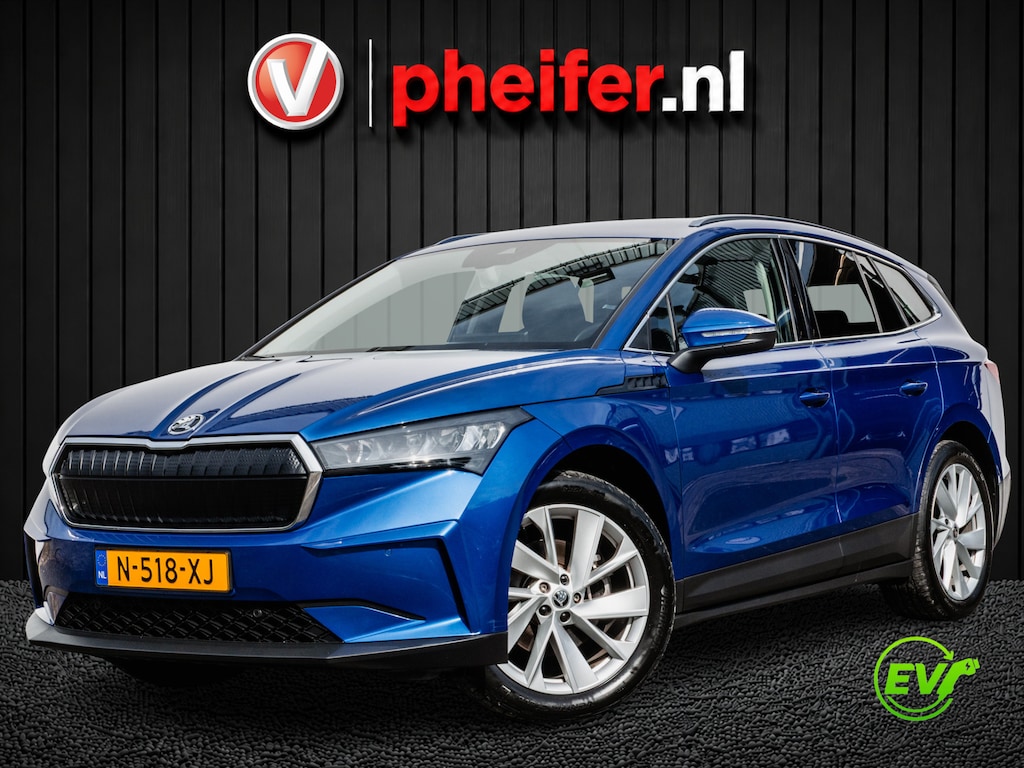 Skoda Enyaq iV 60 SOH 91% Stoel-stuurverwarming/ Camera/ Navigatie/ Carplay/ Full led/ 20" Lmv