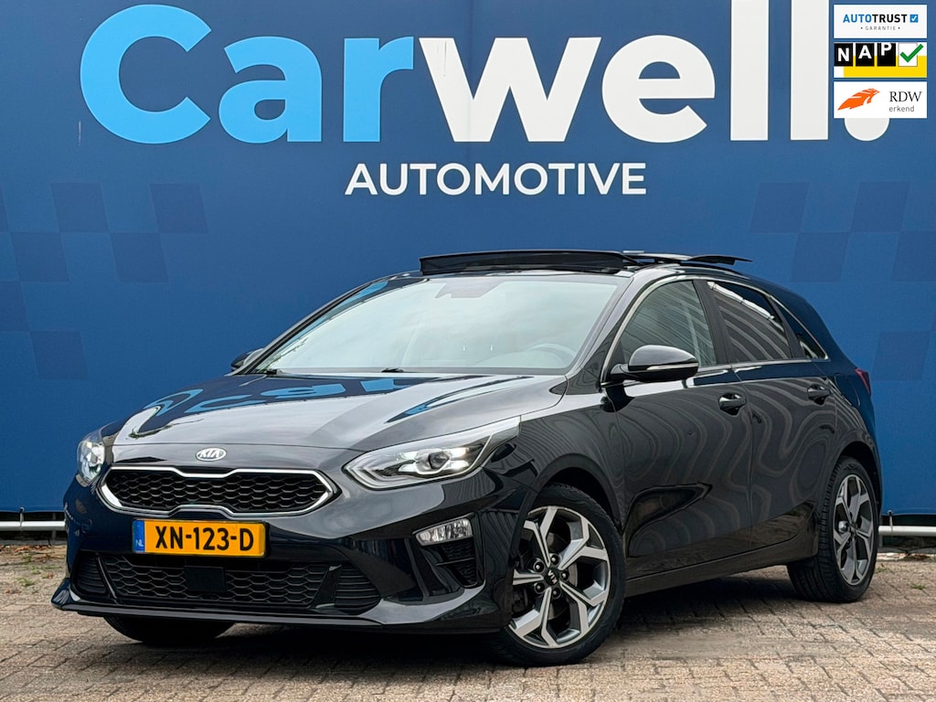 Kia Ceed 1.4 T-GDi ExecutiveLine|2e Eigenaar|Leder|Stoelvw|Stuurvw|Pano|Carplay|Camera|Navi|PDC V+A|Climate|Cruise|StoelVentilatie