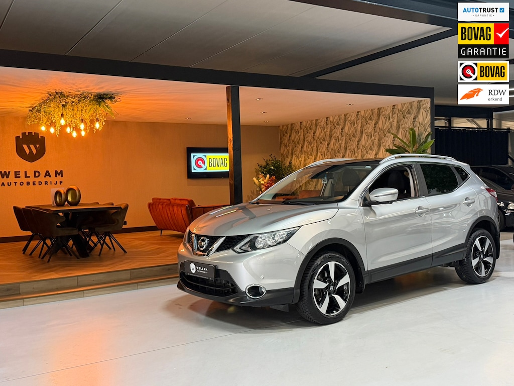 Nissan Qashqai 1.2 Connect Edition|NAP|NL Auto|Keyless|Pano|360 Camera|Trekhaak|Allseason|Garantie|Rijklaar