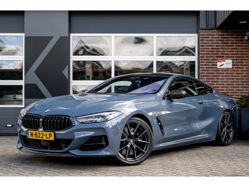 BMW 8-Serie 840d xDrive Coupé | Carbon Dak | Bowers & Wilkins | M-Seats | Driving Ass. Prof. | NP170K | Night Vision | 4-Wielbest. | Stoelvent. |