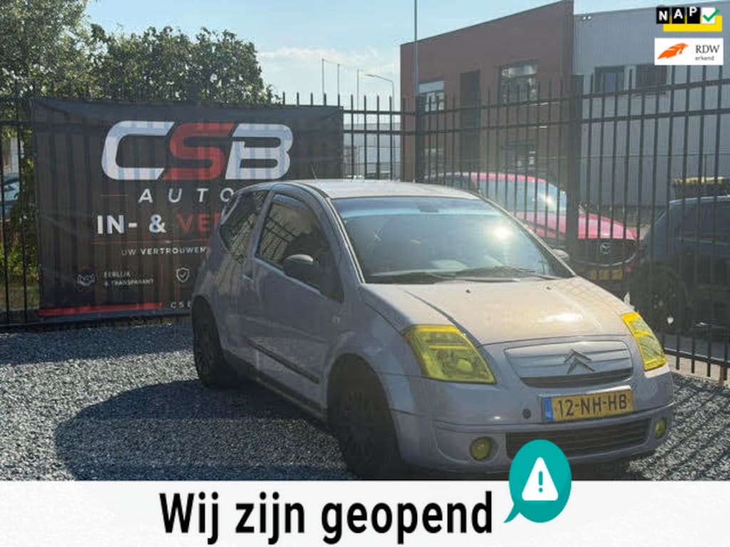 Citroën C2 1.4i Ligne Ambiance Rally-Edition AUTO KOOPJE!