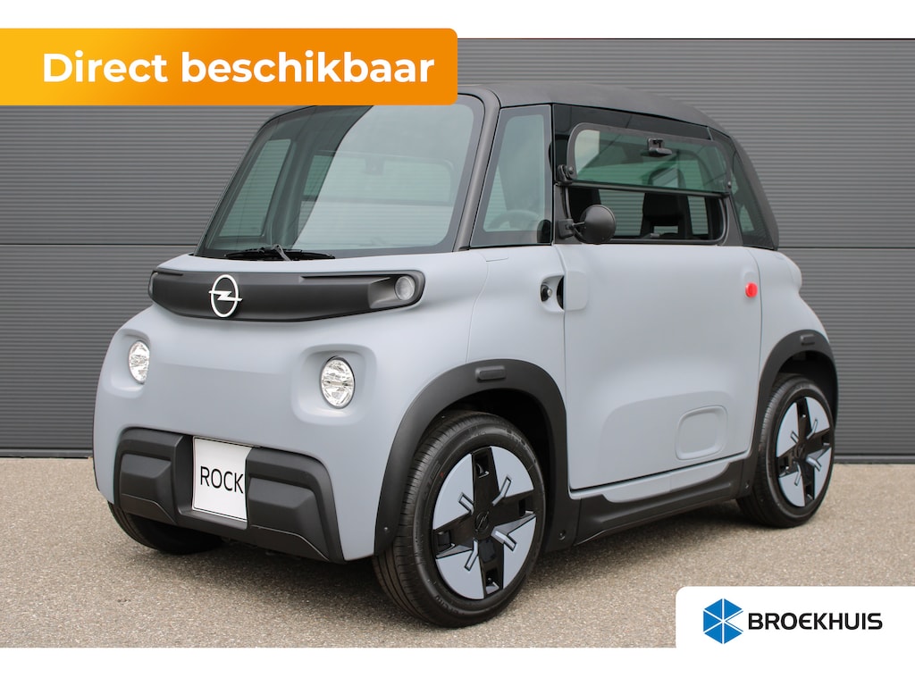 Opel Rocks-e Brommobiel Klub GS | Direct leverbaar | Nieuw | Panoramadak | Bluetooth | USB | LED verlichting |