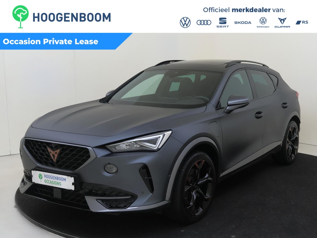 CUPRA Formentor 1.4 e-Hybrid VZ Performance | SoH 87% | Panoramadak | Trekhaak | 360 camera | Bestuurdersstoel met memory | Adaptieve demping | Keyless | Stoel- en stuurwielverwarming | Elektrische kofferklep |