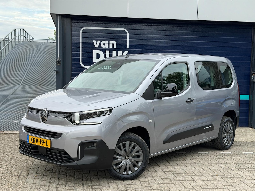 Citroën E-Berlingo Plus M L1 50 kWh 1 fase lader Apple CarPlay/ Android Auto 10 inch HD kleurentouchscreen Airco