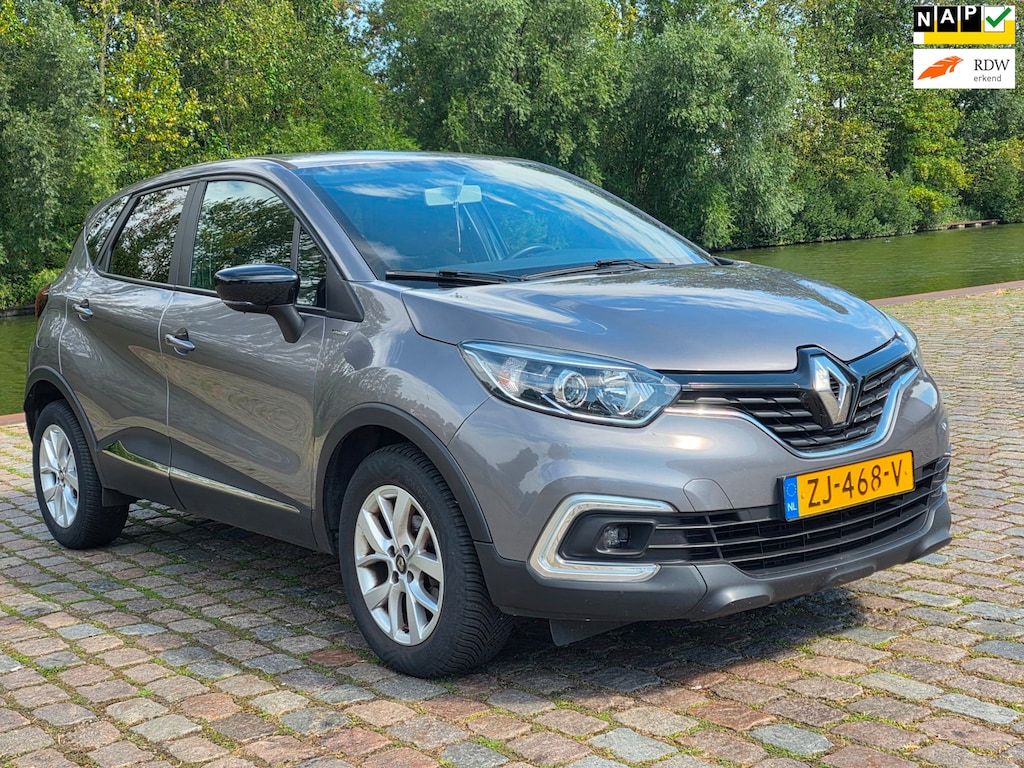 Renault Captur 0.9 TCe Limited 2e eigenaar dealer onderhouden trekhaak navigatie cruis control parkeer sensor