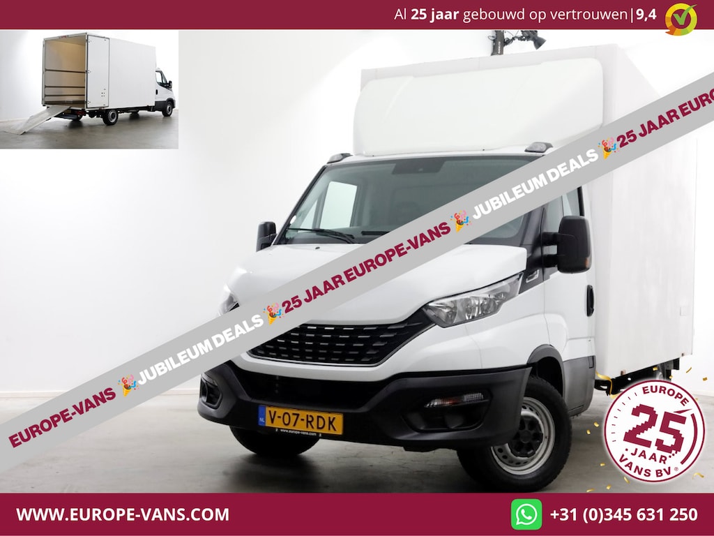 IVECO Daily 35S14 136pk HiMatic Automaat Lowliner Bakwagen met achterdeuren H233cm 10-2020