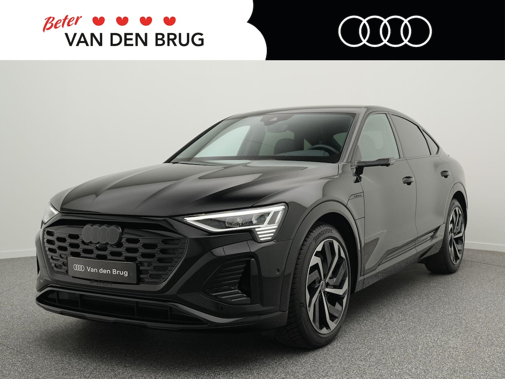 Audi Q8 Sportback e-tron 55 quattro 15 kWh 408PK | SoH 94% | Matrix Koplampen | Black Optiek | 21inch | 360 Camera | Leder interieur | Virtuele buitenspiegels |