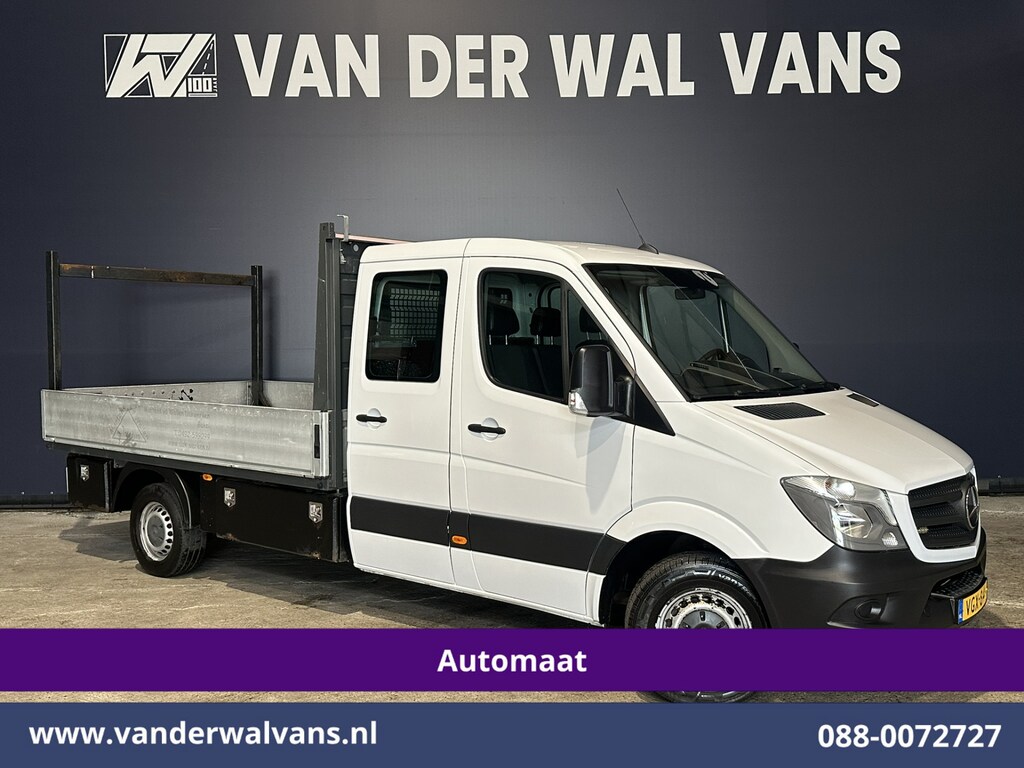 Mercedes-Benz Sprinter 316 CDI 164pk Automaat Pick Up 3500kg Trekhaak Open Laadbak Airco |