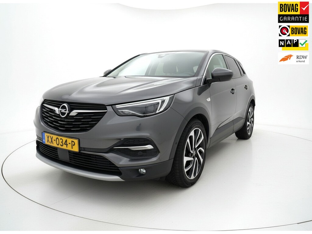 Opel Grandland X 1.2 Turbo Innovation|Pano|Trekhaak|Camera|Stoelverw.|Stoelverkoeling|Stuurverwarming|Nap|Distributieriem al gedaa
