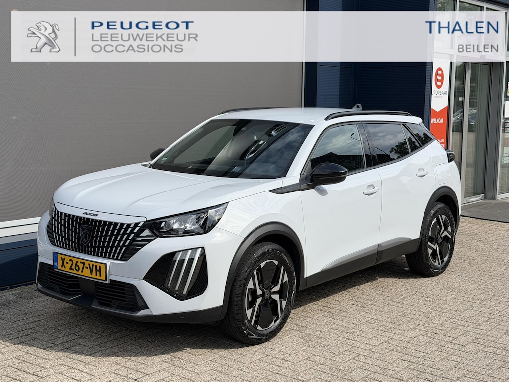 Peugeot 2008 1.2 Turbo 130PK Allure | Trekhaak 1200KG | Facelift model | Navigatie | Keyless Entry/Start | Digitaal Instrumentarium | HD Camera | LED Verlichting | Adaptieve Cruise Control | Climate Control | Lichtmetalen Velgen |