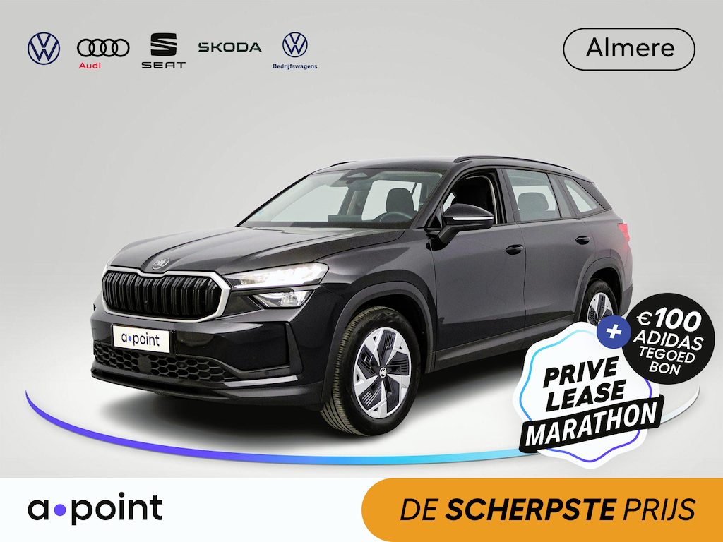Skoda Kodiaq 1.5 TSI MHEV Business Edition 150pk | Private lease vanaf € 772,- per maand | Wegklapbare trekhaak | Navigatie | Parkeercamera | Elektrisch verstelbare bestuurdersstoel