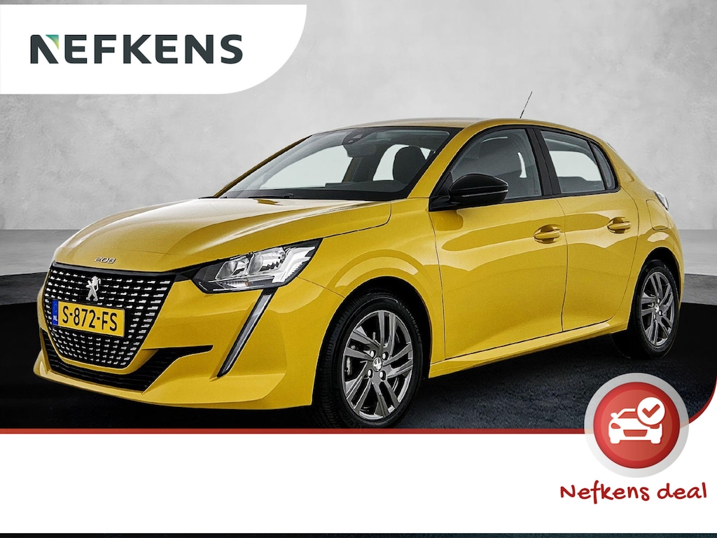 Peugeot 208 1.2 75pk Active Pack | Navigatie | Airco | Cruise Control | Parkeersensoren | 16"LMV | Apple Carplay/Android Auto |