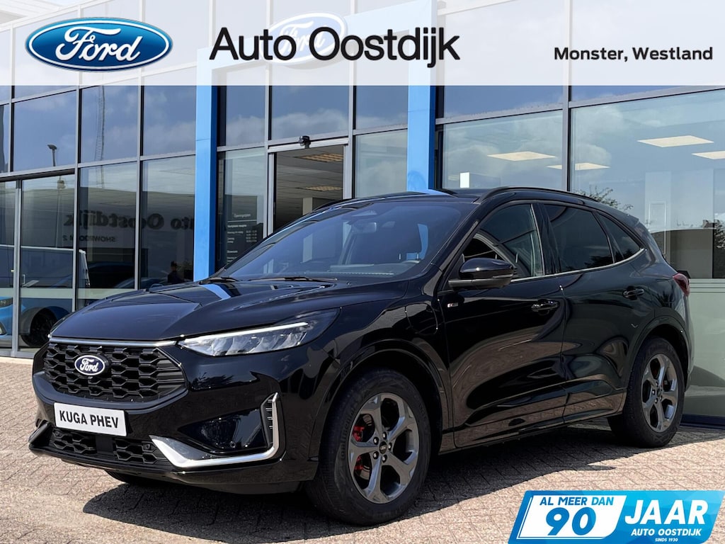 Ford Kuga 2.5 PHEV ST-Line X 243PK Winterpack Adaptieve Cruise AGR-Stoelen 360-Camera B&O Elek. Achterklep Climate Privacy Glass *2100KG Trekgewicht*