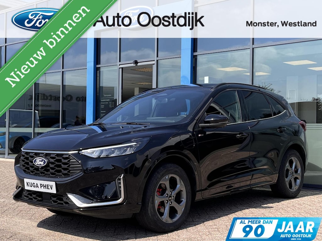 Ford Kuga 2.5 PHEV ST-Line X 243PK Winterpack Adaptieve Cruise AGR-Stoelen 360-Camera B&O Elek. Achterklep Climate Privacy Glass *2100KG Trekgewicht*
