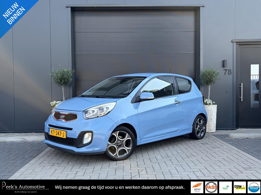 Kia Picanto 1.2 CVVT Airco | Automaat | Climate | Parkeersensoren | Stoelverwarming | Lichtmetalen velgen | Nieuwe APK | Super!!!!