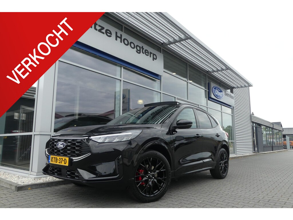 Ford Kuga 2.5 PHEV ST-Line X ELEKT. TREKHAAK, PANO, BLACK PACK, 360° CAMERA, WINTER PACK, AGR, MEMORY, ADAPT. CRUISE, CLIMA, NAVI, PDC V&A, APPLE CARPLAY/ANDROID AUTO, BLIS, KEYLESS, B&O, ELEKT. ACHTERKLEP, ELEKT. STOELEN, 7KM