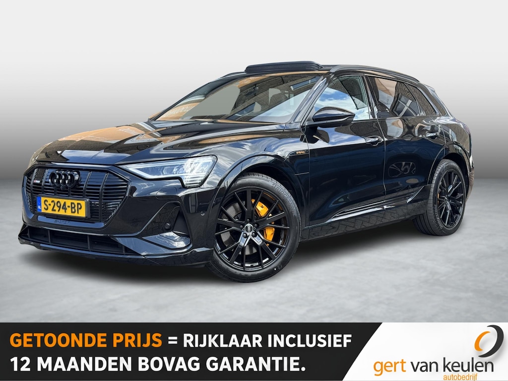 Audi E-tron 55 QUATTRO 408PK S-EDITION 95 kWh PERFORMANCE/LEDER/PANODAK/B&O/NL-AUTO/1E EIG./SOH 91.4%
