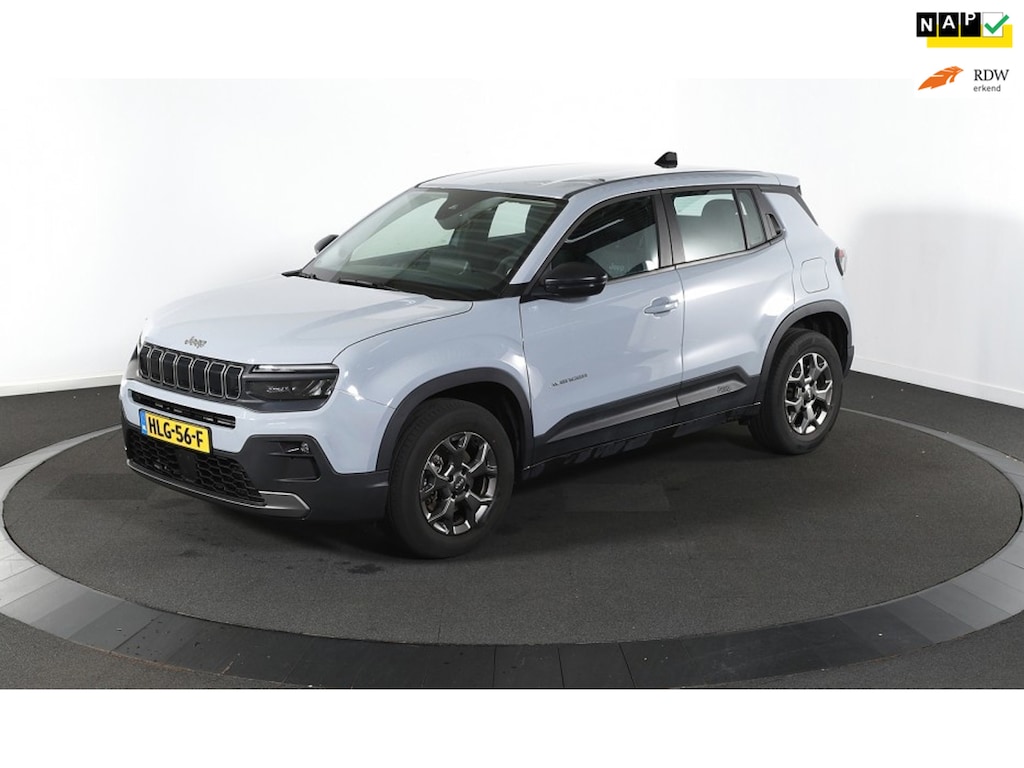 Jeep Avenger 1.2 e-Hybrid Longitude ADAPTIEVE CRUISE/NAVIGATIE/GROOT INSTRUMENTENPANEEL 10,25"