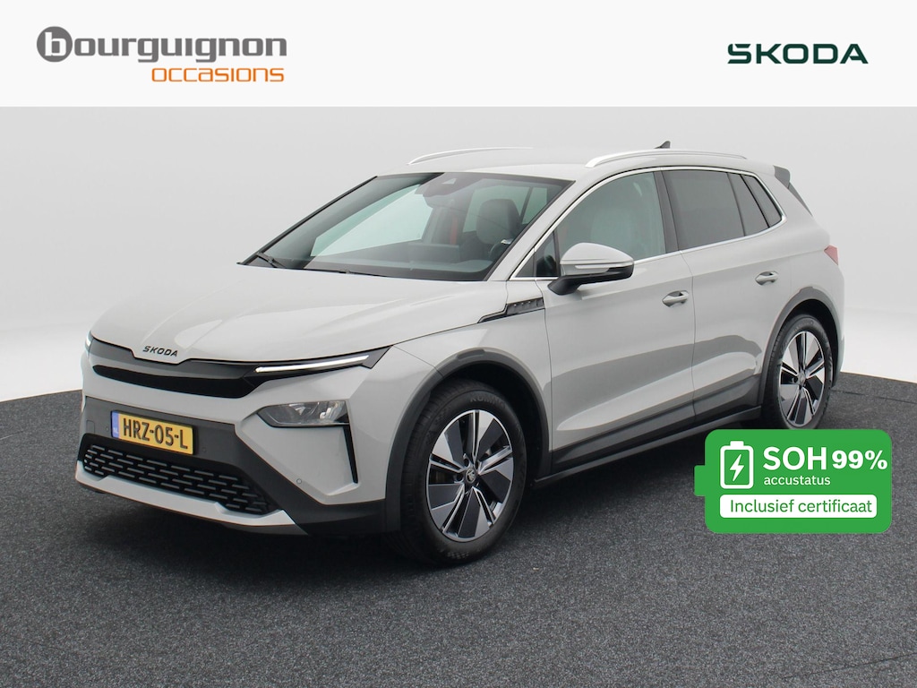 Skoda Elroq 85 286 Pk Business Edition | Stoel/Stuurverwarming | Camera | Half Leer | Navigatie | Trekhaak | 19 Inch | 53.345 Km !!